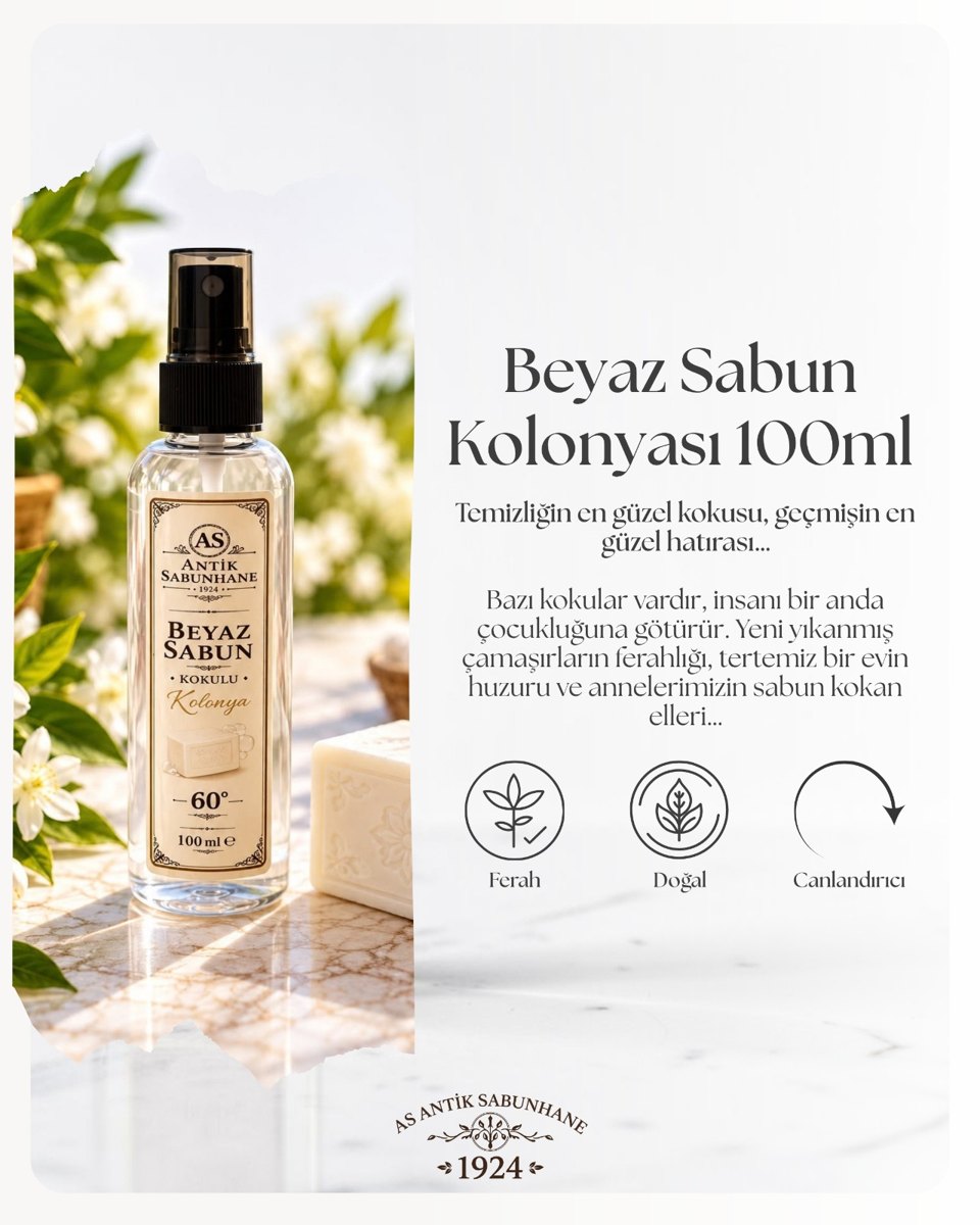 Beyaz Sabun Kolonyası — görsel 4