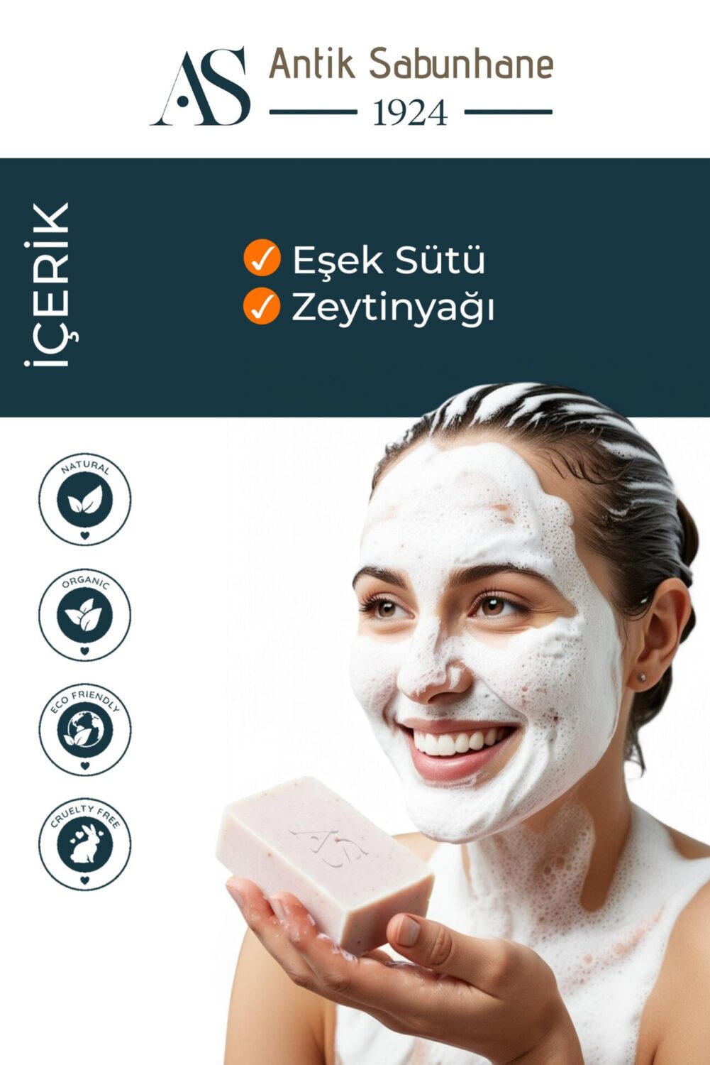 Eşek Sütlü ve Damla Sakızlı Sabunu — görsel 4