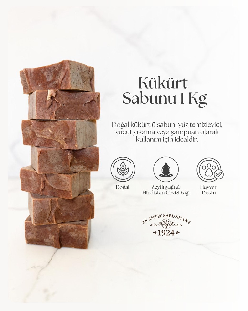Kükürt Sabunu 1 KG