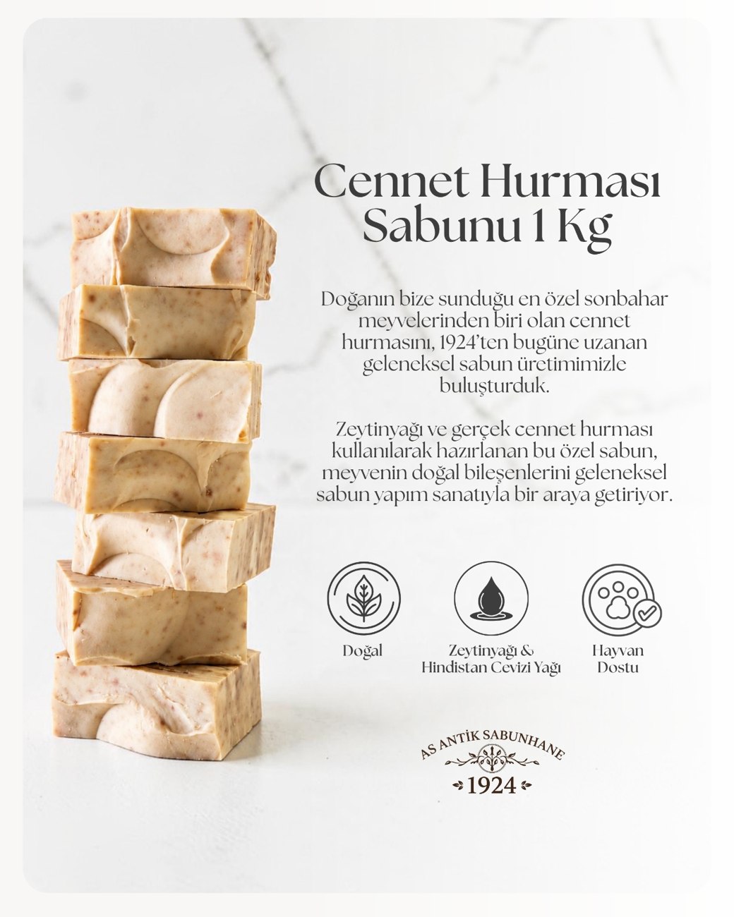 Cennet Hurması Sabunu 1 KG