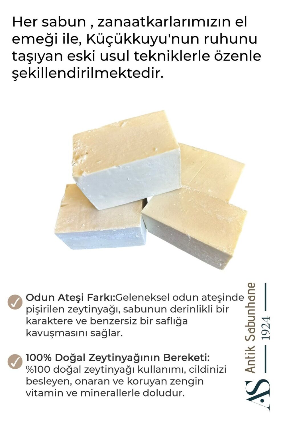 Geleneksel Odun Ateşi Sabunu 1 KG — görsel 3