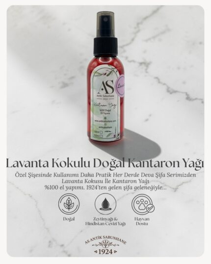 Lavanta Kokulu Kantaron Yağı 100ML