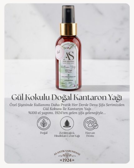 Gül Kokulu Kantaron Yağı
