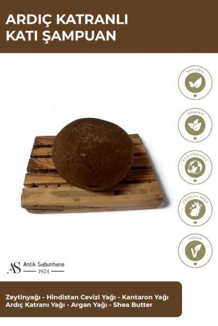 KATI ŞAMPUAN (100 GR) ARDIÇ KATRANLI