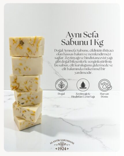 Doğal Aynısefa Sabunu - Cildiniz İçin Doğanın Hediyesi 1 KG