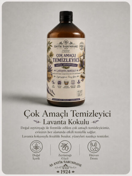 Lavanta Kokulu Bitkisel Temizleyici